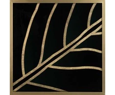 Eurofirany LIMITED COLLECTION LILI3 Paveikslas su auksiniu atspaudu aukso spalvos rėmelyje, 53X53 cm