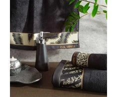 Rankšluostis Eurofirany Medvilninių vonios rankšluosčių rinkinys, 3 dalys, 500g/m², dekoratyviniai elementai, elegantiška dėžutė, namams ir dovanai, minkšti rankšluosčiai