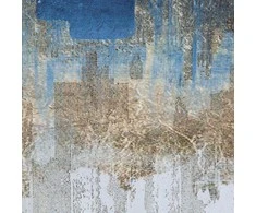 Eurofirany FATAMORGANA abstraktus paveikslas, tapytas rankomis ant drobės, 60X80 cm