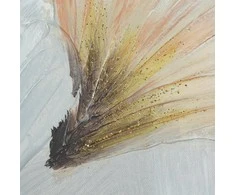 Eurofirany Smėlio ir mėlynos spalvos rankų darbo tapyba ant drobės, 50x70 centimetrų, abstraktus sienų menas svetainei, modernus namų dekoras, raminantis miegamojo paveikslas