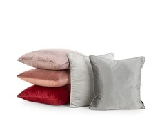 Eurofirany PIERRE CARDIN minkšto ir švelnaus aksomo pagalvės užvalkalas SIBEL, 45X45 cm, spalva: smėlio