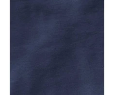 Eurofirany Satino medvilnės patalynės komplektas, dvipusis tamsiai mėlynas, 220x200 cm antklodės užvalkalas, 70x80 cm pagalvių užvalkalai, užtrauktukas, 3 dalių rinkinys, miegamojo tekstilė Patalynė