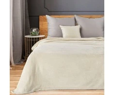 Eurofirany SI/K/RICKY/1/BEIGE 130X170 BEIGE Antklodė