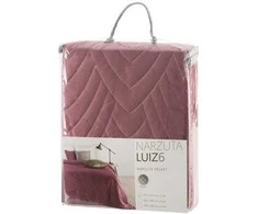 Eurofirany SI/N/LUIZ/6/ROŽINĖ 220X240 ROŽINĖ Lovatiesė