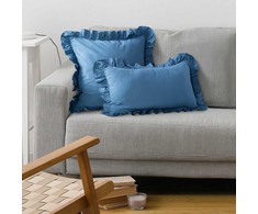 Eurofirany SI/PO/FALBANKA 45X45 GRAN/BAWEŁNA