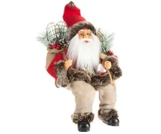 Eurofirany SW/SANTA/79D 40CM Juodas+BEŽAS