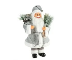 Eurofirany SW/SANTA/80C 40CM Sidabrinis+B