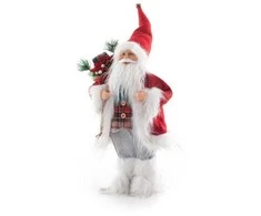 Eurofirany SW/Santa Claus/69A 45CM Raudonas+W