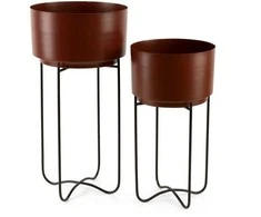 Eurofirany WY / FLOWER / 206 SET BROWN + CZAR / X2