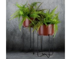 Eurofirany WY / FLOWER / 206 SET BROWN + CZAR / X2