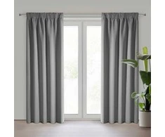Eurofirany ZAS/ADLEY/Sidabrinis 135X270 T