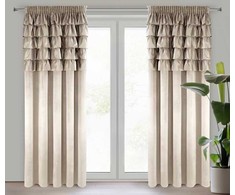 Eurofirany JUODA/AURA/BEIGE 140X270 T