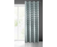 Eurofirany Užuolaidos CHILL / MOR + SR 140X250 TRANS