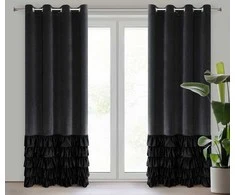 Eurofirany TIEKIMAS/DANI/Juodas 140X250 PERĖJIMAS