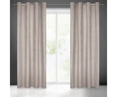 Eurofirany Užuolaidos DARCY / BEIG 140X250 TRANS