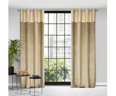 Eurofirany Užuolaidos ELEN / BEIGE + PILKA 140X250 PAKEITIMAS