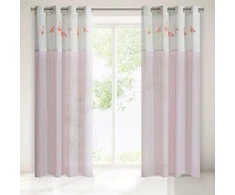 Eurofirany Užuolaidos FLAMINGO / Rožinis 140X250 PAKEITIMAS