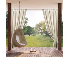 Eurofirany Euro užuolaidos ZAS/GARDEN/J.BEŻ 155X260 SZEL/VELCRO