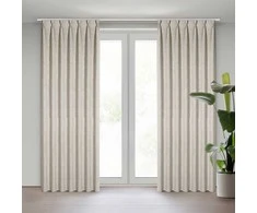 Eurofirany ZAS/JULA/Smėlio spalvos 80x270 FLEX