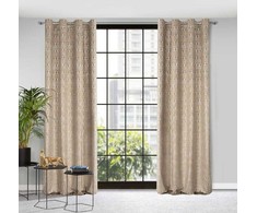 Eurofirany Užuolaidos LAURA / BEIGE + PLN 140X250 TRANS