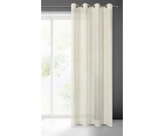 Eurofirany Užuolaidos LIDIA / NATU 140X250 TRANS