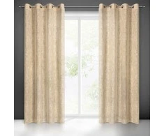 Eurofirany Užuolaidos LIREN / BEIGE 140X250 TRANS