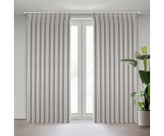 Eurofirany ZAS/NELISA/TAMSIAI SMĖLIO SPALVOS 125X270 FLEX