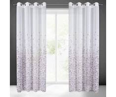 Eurofirany Euro užuolaidos ZAS/NOEMI/B+WIRE 140X250 TRANSPARENT
