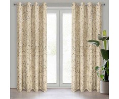 Eurofirany Euro užuolaidos ZAS/ODETA/BE+SZ 135X250 JUNGIKLIS