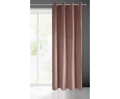 Eurofirany Užuolaidos PIERRE / C. Rožinis 140X250 TRANS