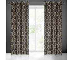 Eurofirany Užuolaidos POLA / CZA + BEIGE 140X250 TRANS
