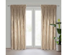 Eurofirany ZAS/RENIA/BEIGE+SZ 140X270 JUOSTOS
