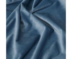Naktinė užuolaida iš minkšto aksomo Eurofirany DIVA LINE RIA 140X270 cm, juosta/ tunelis/ kabliukai, 300g/m2, spalva: tamsiai mėlyna