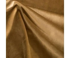 Eurofirany DIVA LINE RIA Minkšto aksomo naktinė užuolaida, 140X250 cm, kilpos / žiedai, spalva: auksinė