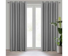 Eurofirany Euro užuolaidos ZAS/SELINA/STAL 140X250 SKAIDRUS