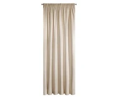 Naktinė užuolaida iš minkšto aksomo Eurofirany DIVA LINE RIA 140X270 cm, juosta/ tunelis/ kabliukai, 300 g/m2, spalva: smėlio