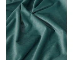 Naktinė užuolaida iš minkšto aksomo Eurofirany DIVA LINE RIA 140X270 cm, juosta/ tunelis/ kabliukai, 300 g/m2, spalva: tamsi turkio