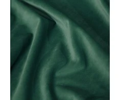 Naktinė užuolaida iš minkšto aksomo Eurofirany DIVA LINE RIA 140X270 cm, juosta/ tunelis/ kabliukai, 300 g/m2, spalva: tamsiai žalia