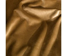 Naktinė užuolaida iš minkšto aksomo Eurofirany DIVA LINE RIA 140X270 cm, juosta/ tunelis/ kabliukai, 300 g/m2, spalva: medaus