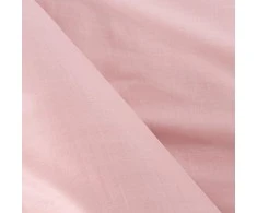 Eurofirany NOVA COLOUR POS/NOVAC/PU/PO Medvilninis antklodės užvalkalas su satino blizgesiu, 220X200 cm, spalva: pudrinė