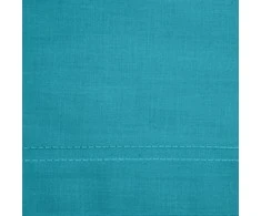 Eurofirany NOVA COLOUR POS/NOVAC/TU/PO Medvilninis antklodės užvalkalas su satino blizgesiu, 220X200 cm, spalva: turkio