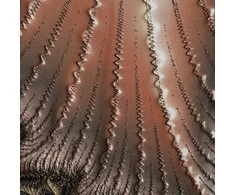 Eurofirany Medvilnės satino patalynės komplektas, 220x200 cm antklodės užvalkalas su dviem pagalvių užvalkalais, modernus rudas ir juodas raštas, užtrauktukas, 125 g/m² tankis, miegamojo tekstilė Patalynė