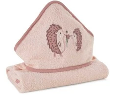Rankšluostis Eurofirany RE/D/BABY68/ROŽINĖ 100X100 GAUBUTĖ 350