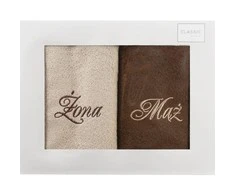 Rankšluostis Eurofirany RE / KPL / VYRO ŽMONA 2/50 BEIGE + RUDA