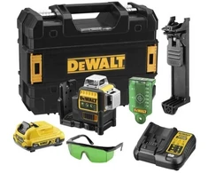 Dewalt kryžminių linijų lazeris DCE089D1G-QW, žalias