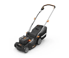 Akumuliatorinė vejapjovė WORX WG737E, 37 cm, 2 × 4 Ah akumuliatoriai, 40 l