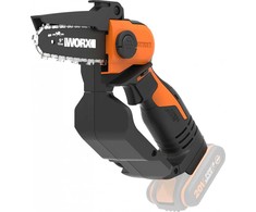 Akumuliatorinis grandininis pjūklas Worx WG324E.9, 20 V, 12 cm (be akum. ir įkroviklio)