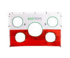 Ecotoys Futbolo vartai su kilimėliu 180x122cm