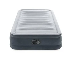 Pripučiamas čiužinys-lova INTEX Twin Comfort-Plush, Airbed W/Fiber-Tech RP su pompa,99x191x33cm