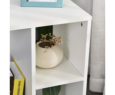 Modernhome Modernus kavos staliukas su lentynomis